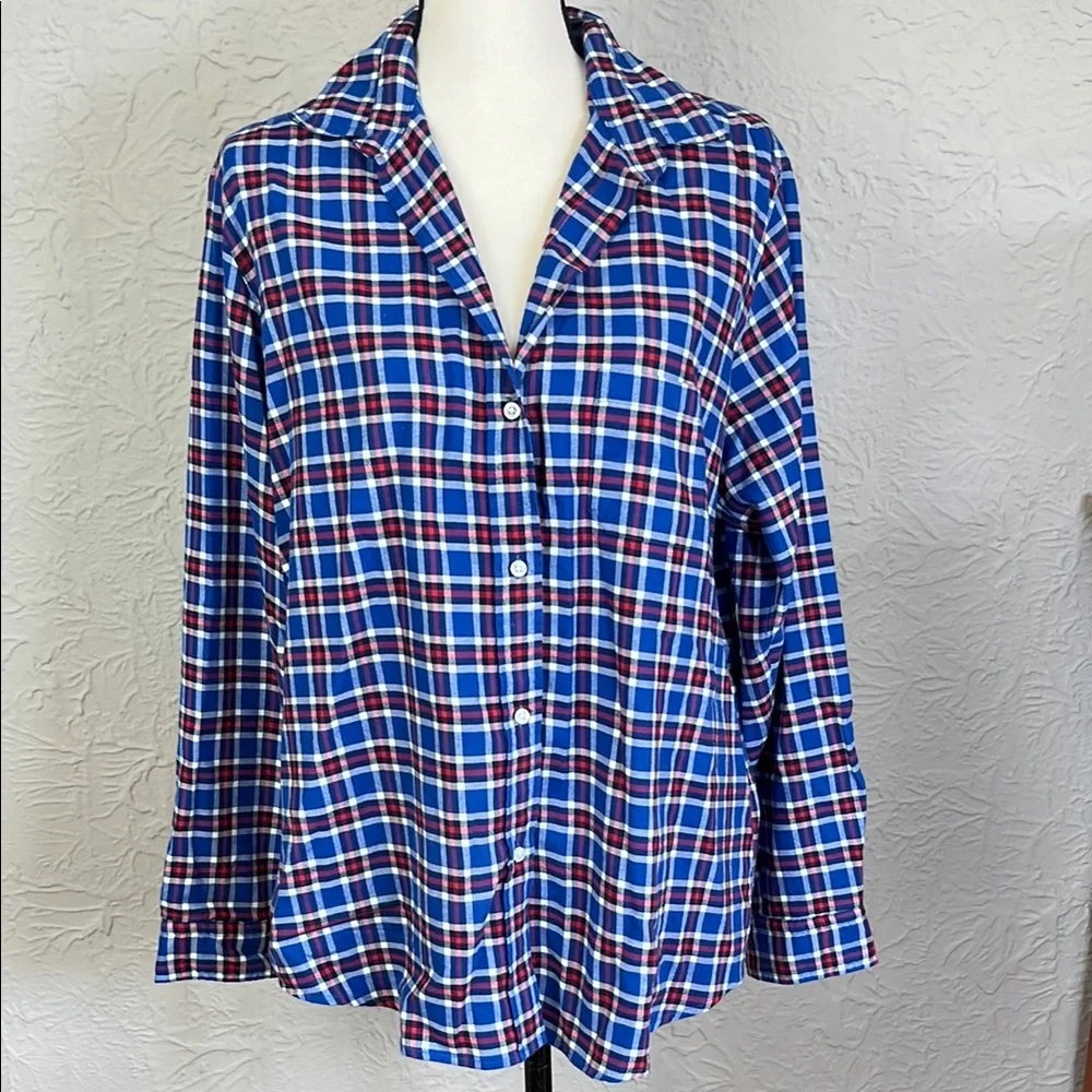 Anthropologie Grayson The Hero Buttondown Lucy Plaid Button Up Shirt - Picture 2 of 10